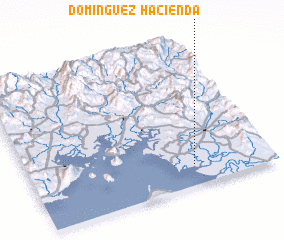 3d view of Hacienda Dominguez